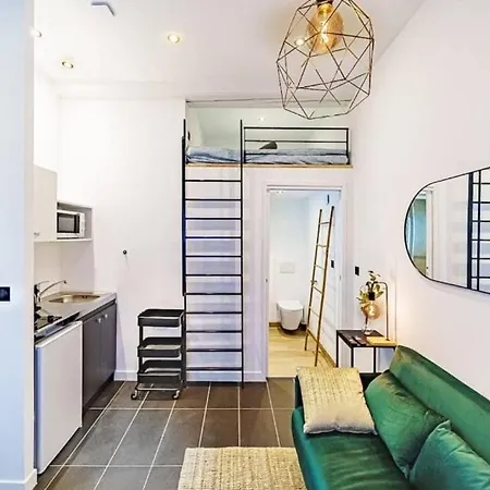 Apartment Cosy Avec Mezzanine, Bien Equipe,