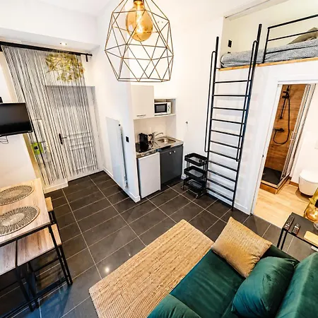 Apartamento Cosy Avec Mezzanine, Bien équipé,